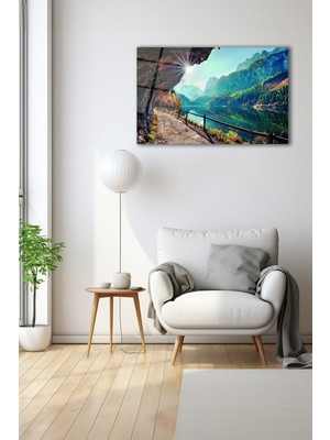 Dekoratif Duvar Tablosu Temperli Cam Tablo 110 x 70 cm