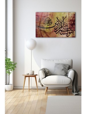 Dekoratif Duvar Tablosu Temperli Cam Tablo 72 x 46 cm