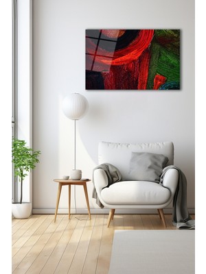 Dekoratif Duvar Tablosu Temperli Cam Tablo 90 x 60 cm