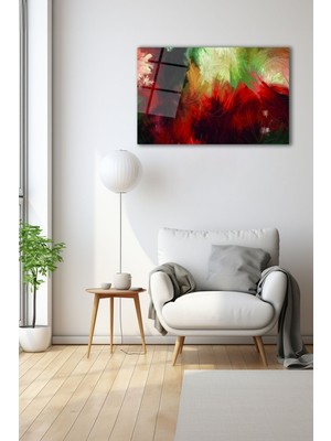 Dekoratif Duvar Tablosu Temperli Cam Tablo 72 x 46 cm