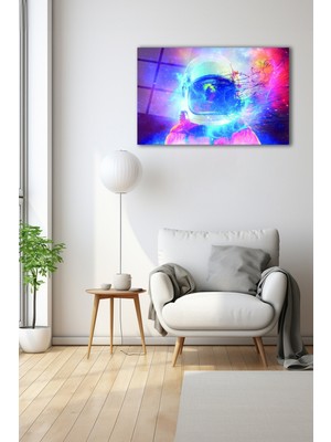 Dekoratif Duvar Tablosu Temperli Cam Tablo 72 x 46 cm