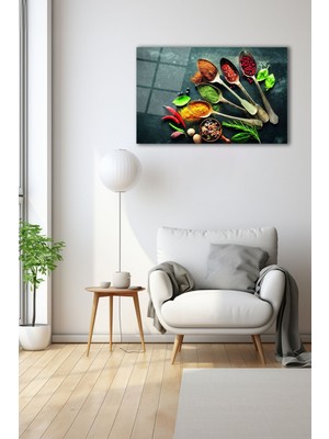 Dekoratif Duvar Tablosu Temperli Cam Tablo 110 x 70 cm