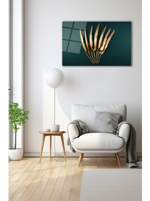 Dekoratif Duvar Tablosu Temperli Cam Tablo 110 x 70 cm