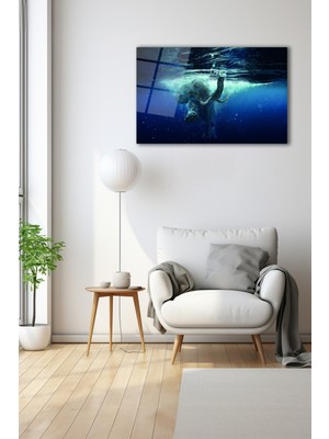 Dekoratif Duvar Tablosu Temperli Cam Tablo 110 x 70 cm