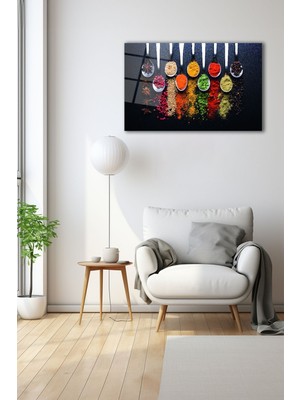Dekoratif Duvar Tablosu Temperli Cam Tablo 110 x 70 cm