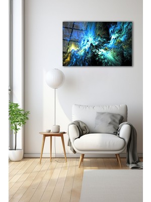 Dekoratif Duvar Tablosu Temperli Cam Tablo 110 x 70 cm