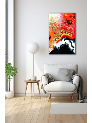 Dekoratif Duvar Tablosu Temperli Cam Tablo 110 x 70 cm