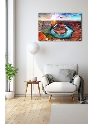 Dekoratif Duvar Tablosu Temperli Cam Tablo 72 x 46 cm