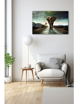 Dekoratif Duvar Tablosu Temperli Cam Tablo 110 x 70 cm