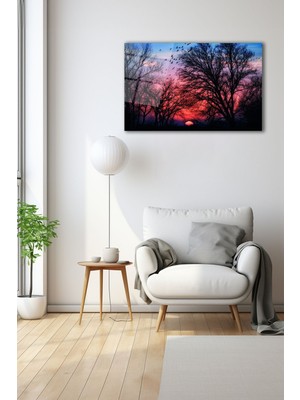 Dekoratif Duvar Tablosu Temperli Cam Tablo 110 x 70 cm