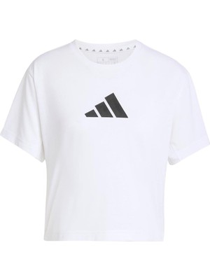 adidas ADİDAS TR-ES BL TEE JG8615 Kadın WHITE  Spor Tişört