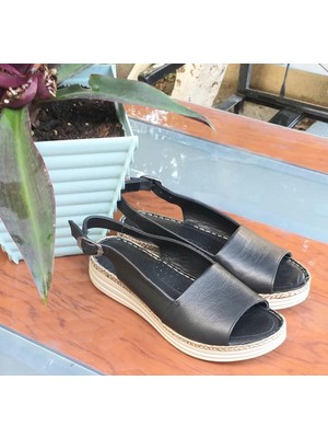 Bags Shoes Bulldozer 231528 Kadın  Deri Fuspetli Anatomik Comfort Taban Sandalet