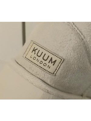 Bags Shoes Kuum London K11Y02 Kadın İçi Tüylü Kalın Tabanlı Kısa Boy Ug Bot