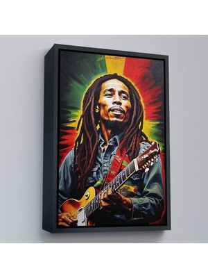 Çerçeveli Bob Marley TABLOSU-7863
