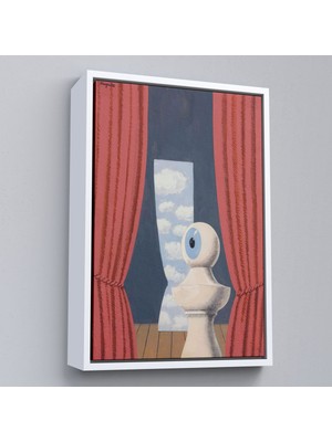 Çerçeveli Rene Magritte Belçika Sürrealizim Shekspare TABLO-7327