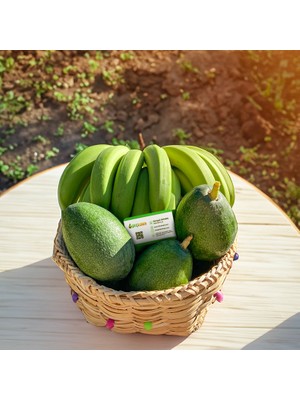 Çiftçilerden Avokado Muz Sepeti 3 kg