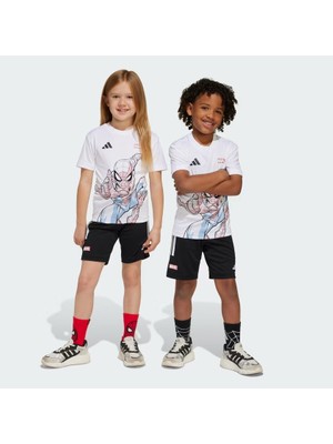 adidas Unisex Çocuk   Eşofman LK MRVL SM TSET JF3655