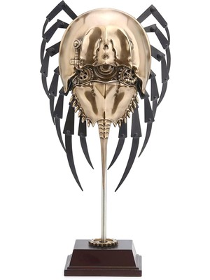 Steampunk Serisi Kaideli At Nalı Yengeçi (Horseshoe Crab) Biblo