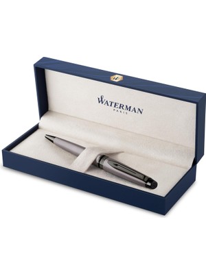 Waterman Expert 3 Metalik, Tükenmez Kalem, Gümüş