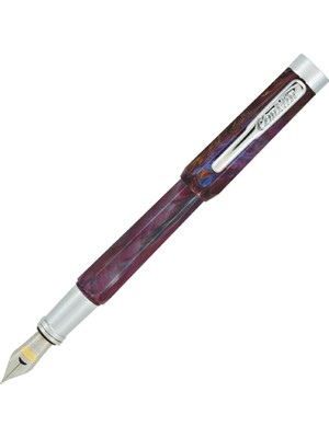 Conklin Nozac Piston Toledo Red Dolma Kalem F Uç