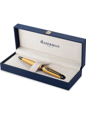 Waterman Expert 3 Metalik, Tükenmez Kalem, Altın