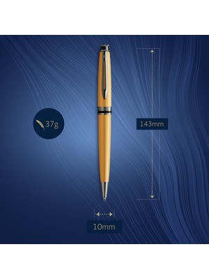 Waterman Expert 3 Metalik, Tükenmez Kalem, Altın