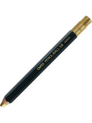 Ohto Pencil Ball 1.0 Wooden Serisi BP-680E-BK Siyah Tükenmez Kalem