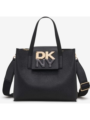 Dkny Deri Siyah Kadın 20X11X17 cm El Çantası R42DYE39