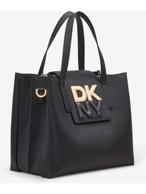 Dkny Deri Siyah Kadın 20X11X17 cm El Çantası R42DYE39