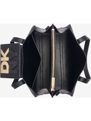 Dkny Deri Siyah Kadın 20X11X17 cm El Çantası R42DYE39