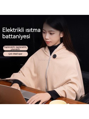 Natural Life Çok Amaçlı USB Isıtmalı Isınma Elektrikli Battaniye/şal (Yurt Dışından)