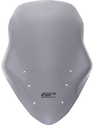 GP Kompozit Bajaj Dominar 250 / 400 2017-2026 Uyumlu Ön Tur Camı Füme 59 cm