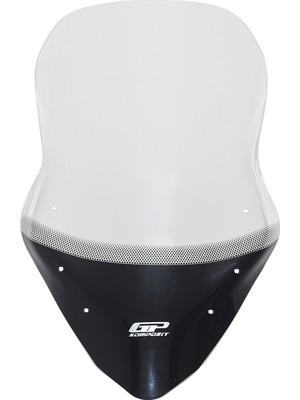 GP Kompozit Suzuki İnazuma 2012-2016 Uyumlu Baskılı Tur Camı Şeffaf 72 cm