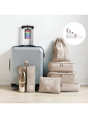 Family Co. 6 Parça Dolap Içi Eşya Valiz Düzenleyici