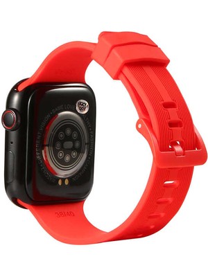 ZORE Watch 7 45MM Krd-23 Uyumlu Kordon Zore - Kırmızı