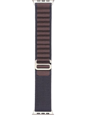 ZORE Watch Ultra 49MM Uyumlu Krd-74 Hasır Kordon Zore - Koyu Mor