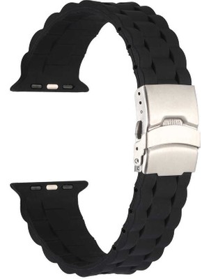 ZORE Watch Ultra 49MM Kordon Krd-72 Uyumlu Strap Kayış Zore - Siyah