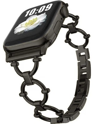 ZORE ​​​watch 7 41MM Uyumlu Krd-56 Metal Kordon Zore - Siyah