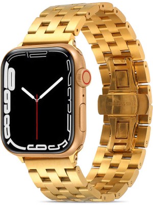 ZORE Watch 7 45MM Uyumlu Krd-20 Metal Kordon Zore - Gold