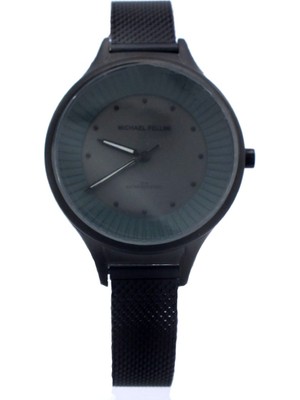 Michael Fellini Siyah Kordonlu Kadın Kol Saati ST-105