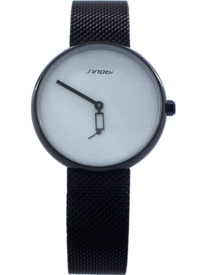 Sınobi Sade Çelik Kordonlu Analog Kadın Saat ST-106
