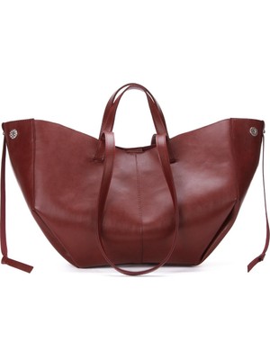 Bahels Kadın Cherry Özel Üretim Taba Pinterest El ve Omuz Çantası