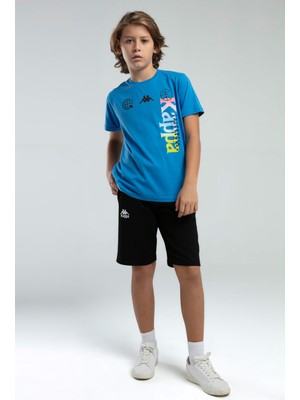 Kappa Erkek Çocuk Mavi T-Shirt