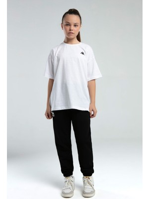 Kappa Kız Çocuk Beyaz T-Shirt