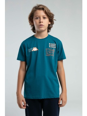 Kappa Erkek Çocuk Yeşil Tişört