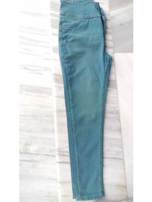 Etol Yüksek Bel Likralı Jean Pantolon 90 cm