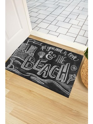 Monnhein The Beach Kapı Önü Paspası