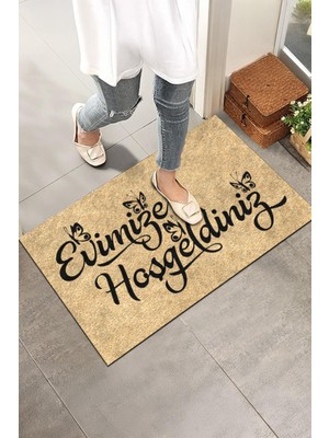 Monnhein Nazik Karşılama Kapı Önü Paspası