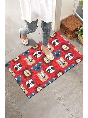 Monnhein Sevimli Dostlar Kapı Önü Paspası