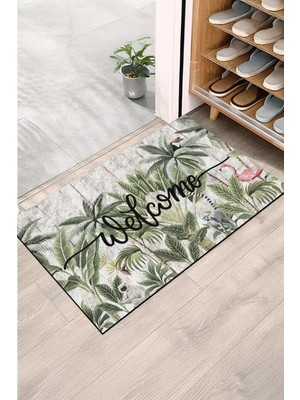 Monnhein Tropikal Karşılama Paspası Kapı Önü Paspası